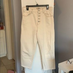 Free people mom jeans